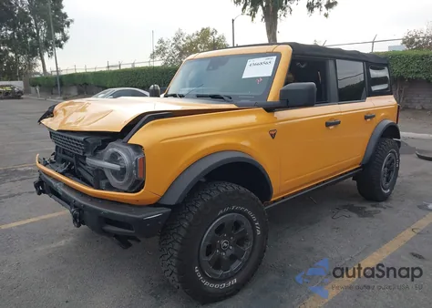 2021 Ford Bronco Badlands from USA, damaged, VIN 1FMEE5DHXMLA61490